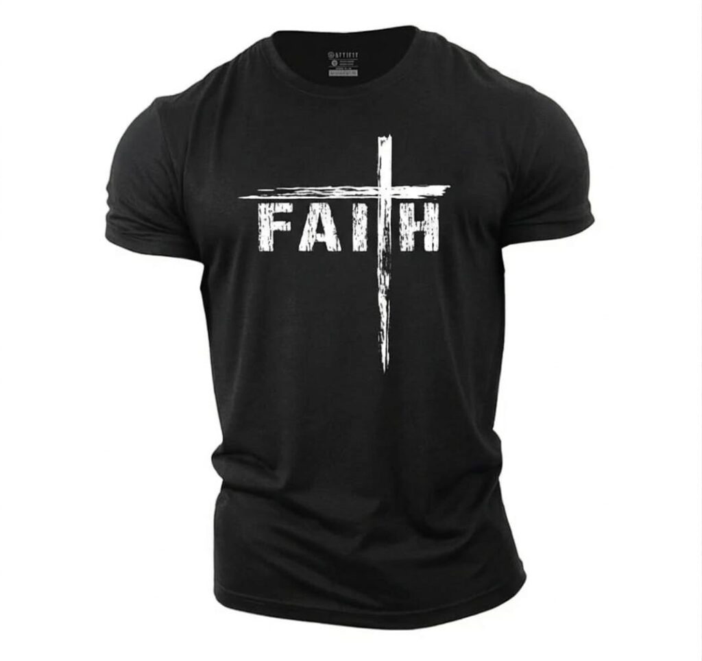 Cross Faith Cotton T-Shirt